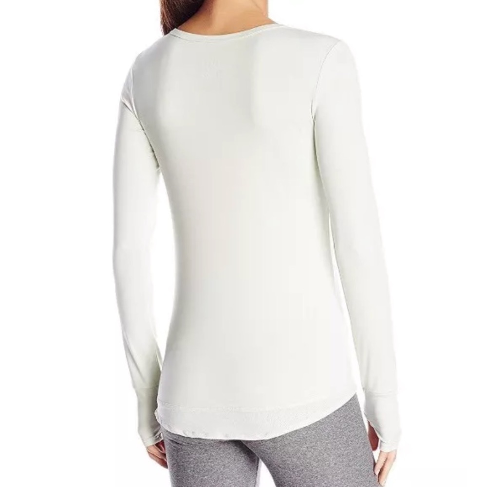 Oiselle Voltage Long Sleeve Shirt Size 12 New - Picture 3 of 3